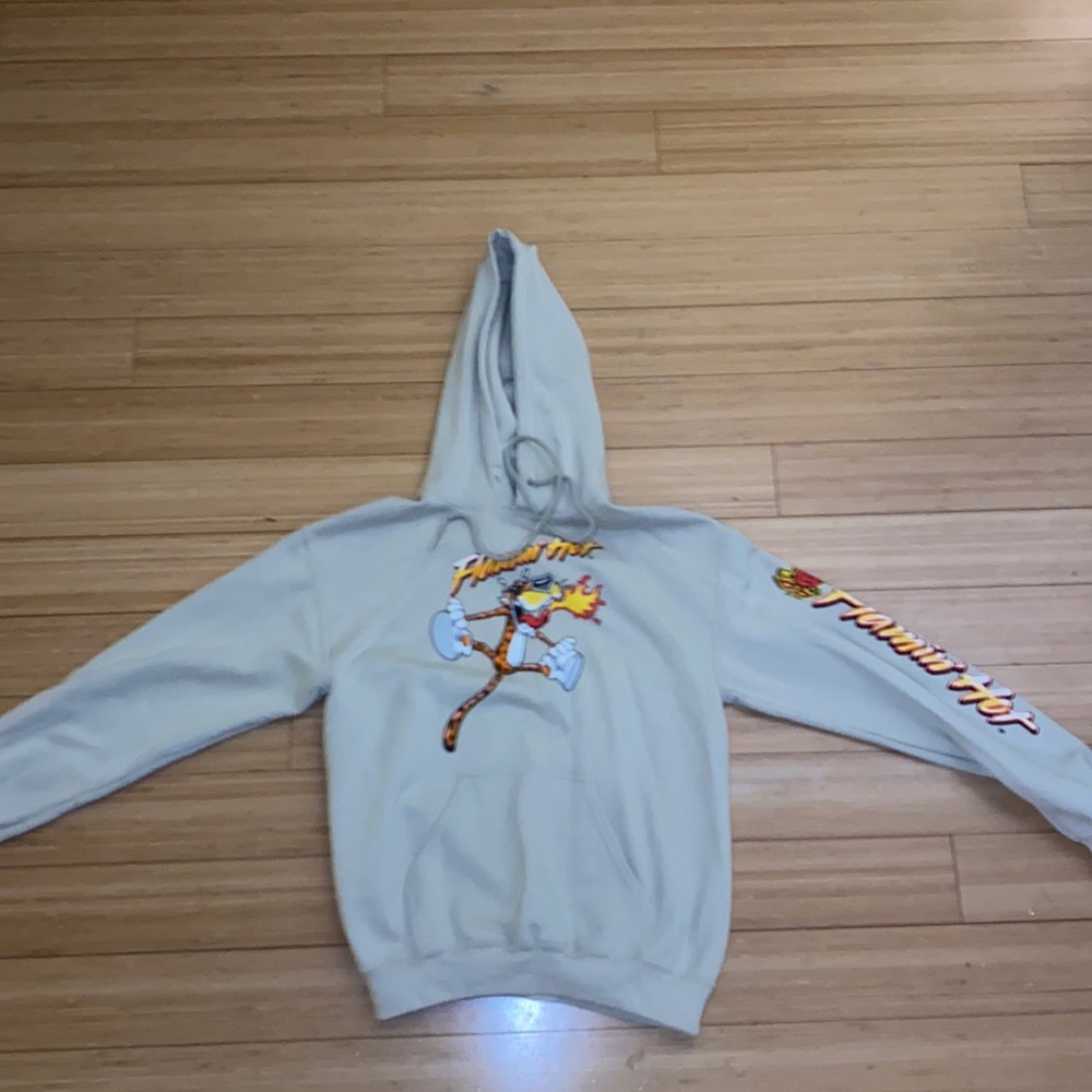 Flaming hot sweatshirt- adult medium